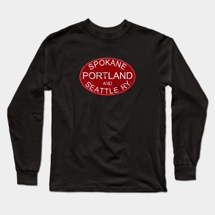 Distressed Spokane, Portland & Seattle Railway Long Sleeve T-Shirt
